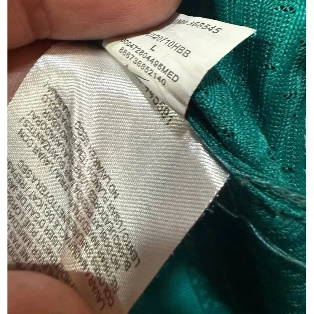Nike Miami Dolphins Ryan Tannehill 17 On Field Jersey Womens Large Aqua Teal NFL